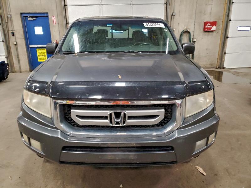 5FPYK1F55BB005955 - 2011 HONDA RIDGELINE RTL GRAY photo 5
