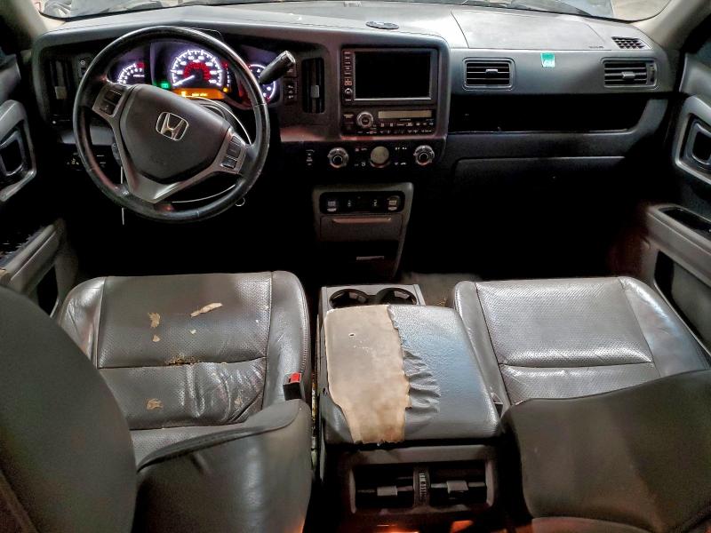 5FPYK1F55BB005955 - 2011 HONDA RIDGELINE RTL GRAY photo 8