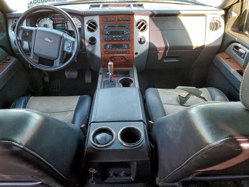 1FMFU17537LA30314 - 2007 FORD EXPEDITION EDDIE BAUER BLACK photo 8