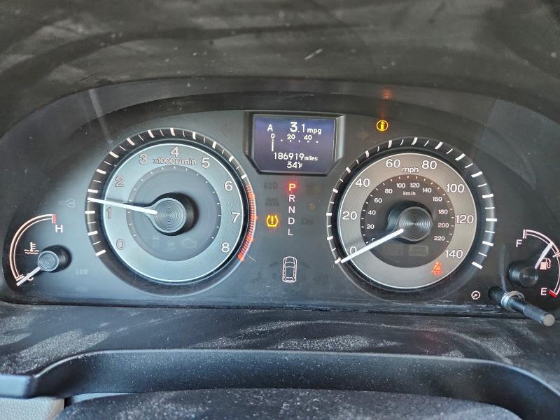 5FNRL5H95EB024723 - 2014 HONDA ODYSSEY TOURING WHITE photo 9