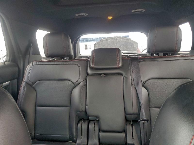 1FM5K8GTXHGC05600 - 2017 FORD EXPLORER SPORT Rojo foto 10