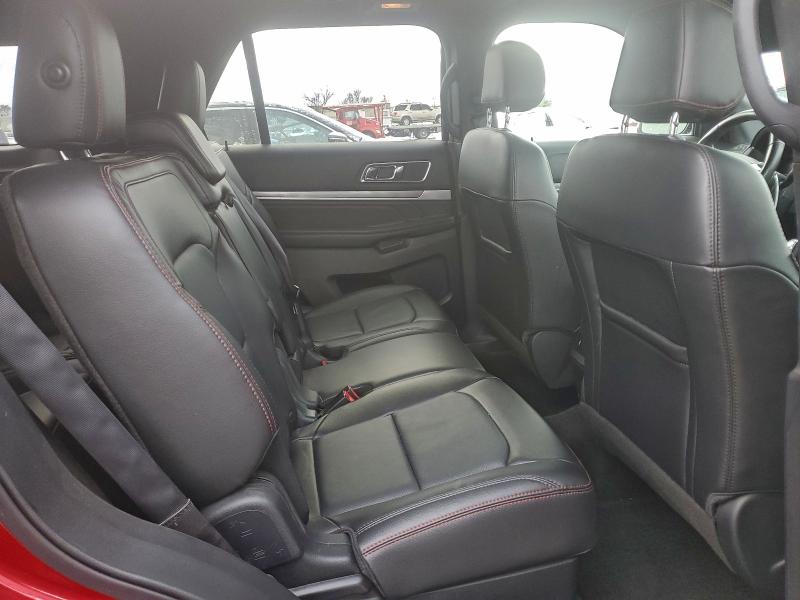 1FM5K8GTXHGC05600 - 2017 FORD EXPLORER SPORT Rojo foto 11