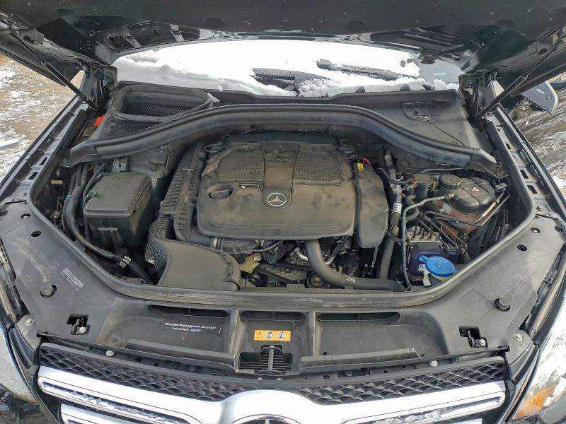 4JGDA5HBXHA979254 - 2017 MERCEDES-BENZ GLE 350 4MATIC BLACK photo 12