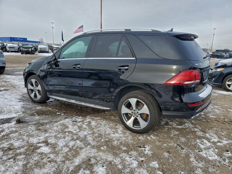 4JGDA5HBXHA979254 - 2017 MERCEDES-BENZ GLE 350 4MATIC BLACK photo 2
