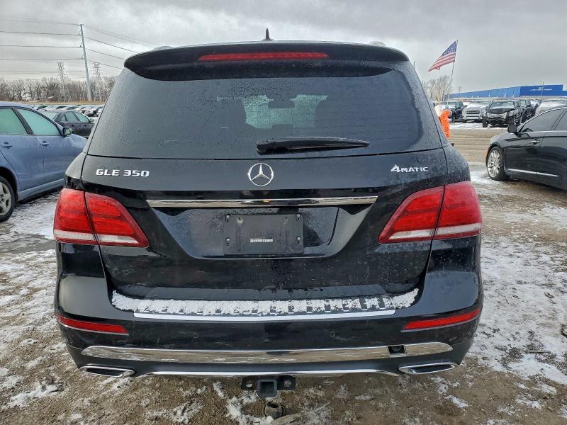 4JGDA5HBXHA979254 - 2017 MERCEDES-BENZ GLE 350 4MATIC BLACK photo 6