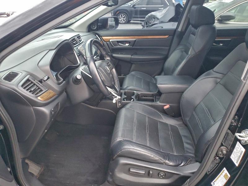 7FARW1H88HE023534 - 2017 HONDA CR-V EXL BLACK photo 7