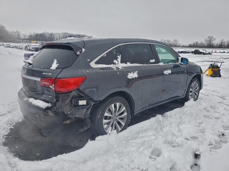 5FRYD4H43EB049822 - 2014 ACURA MDX TECHNOLOGY 灰色 照片 3