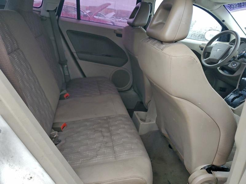 1B3HB28B67D262303 - 2007 DODGE CALIBER Սպիտակ լուսանկար 10