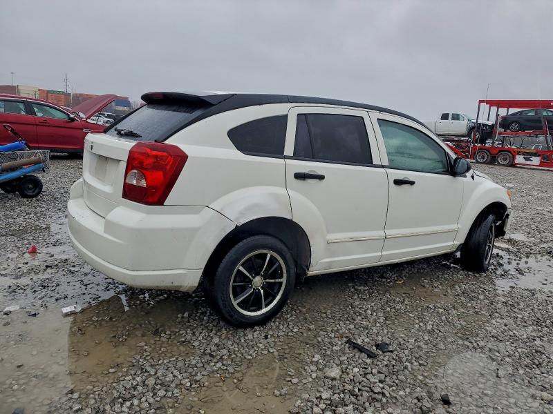 1B3HB28B67D262303 - 2007 DODGE CALIBER Սպիտակ լուսանկար 3