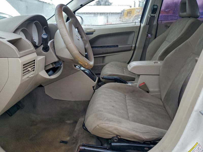 1B3HB28B67D262303 - 2007 DODGE CALIBER Սպիտակ լուսանկար 7