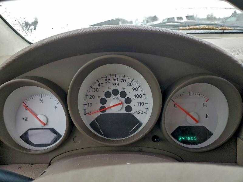 1B3HB28B67D262303 - 2007 DODGE CALIBER Սպիտակ լուսանկար 9