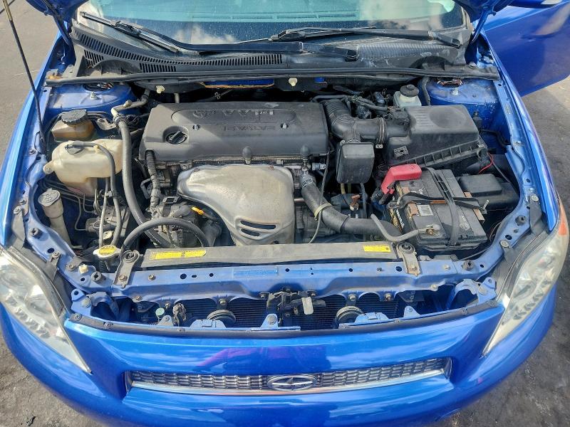 JTKDE167560139524 - 2006 TOYOTA SCION TC BLUE photo 11
