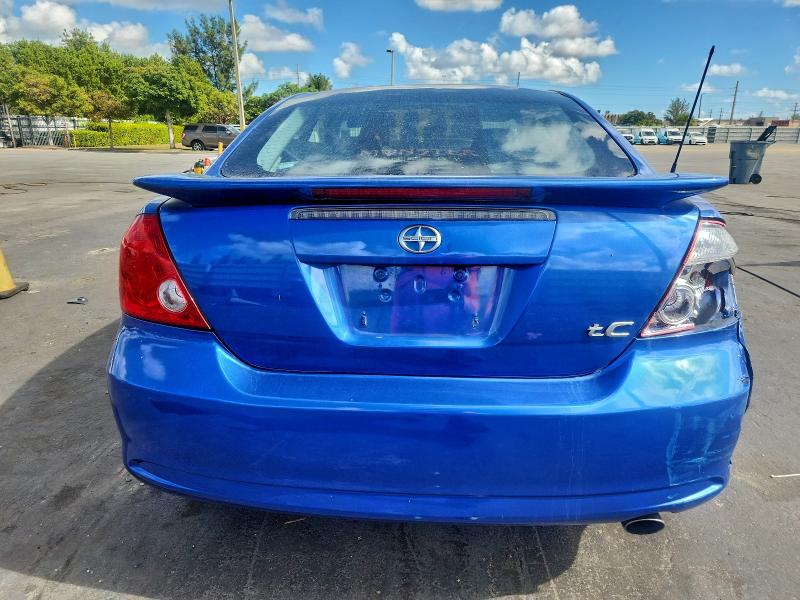 JTKDE167560139524 - 2006 TOYOTA SCION TC BLUE photo 6