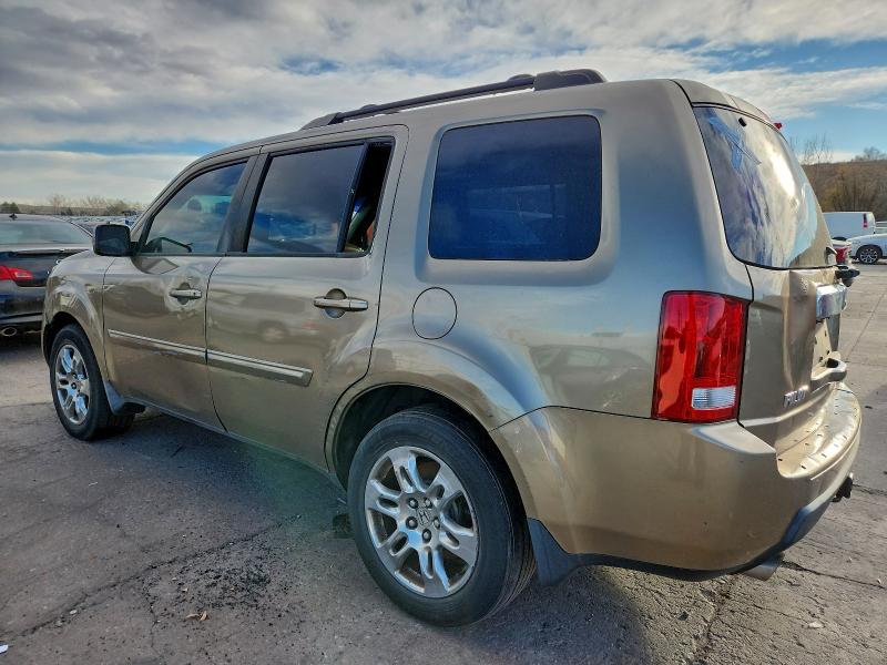 5FNYF48639B017648 - 2009 HONDA PILOT EXL GOLD photo 2