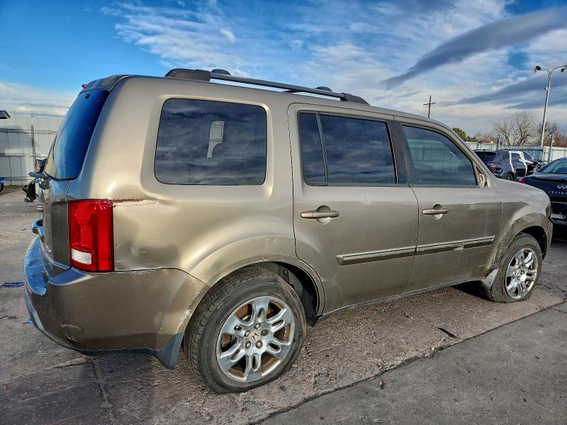 5FNYF48639B017648 - 2009 HONDA PILOT EXL GOLD photo 3