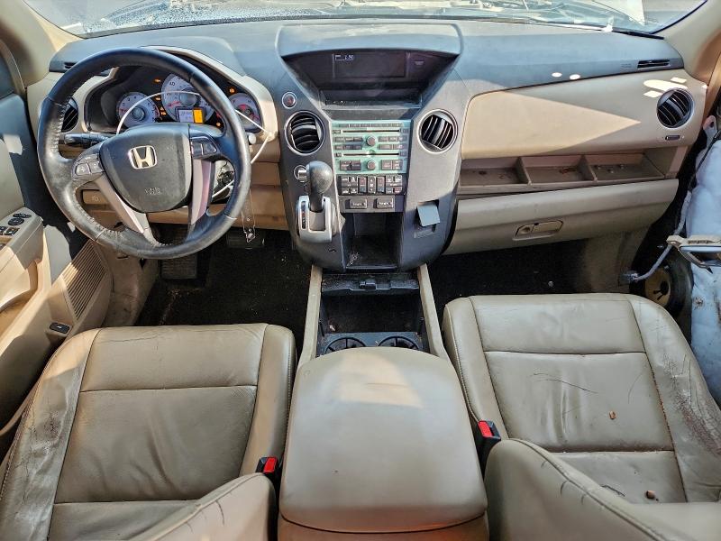 5FNYF48639B017648 - 2009 HONDA PILOT EXL GOLD photo 8