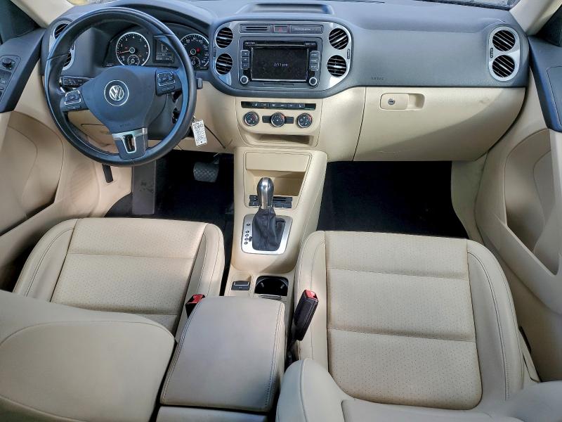 WVGAV7AX5FW592734 - 2015 VOLKSWAGEN TIGUAN S WHITE photo 8