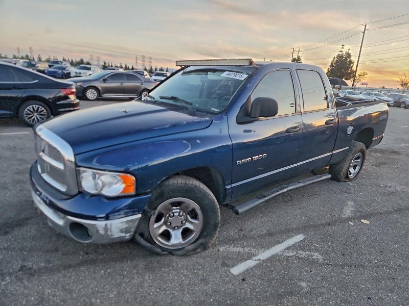 1D7HA18N03J628375 - 2003 DODGE RAM 1500 S, BLUE - price history