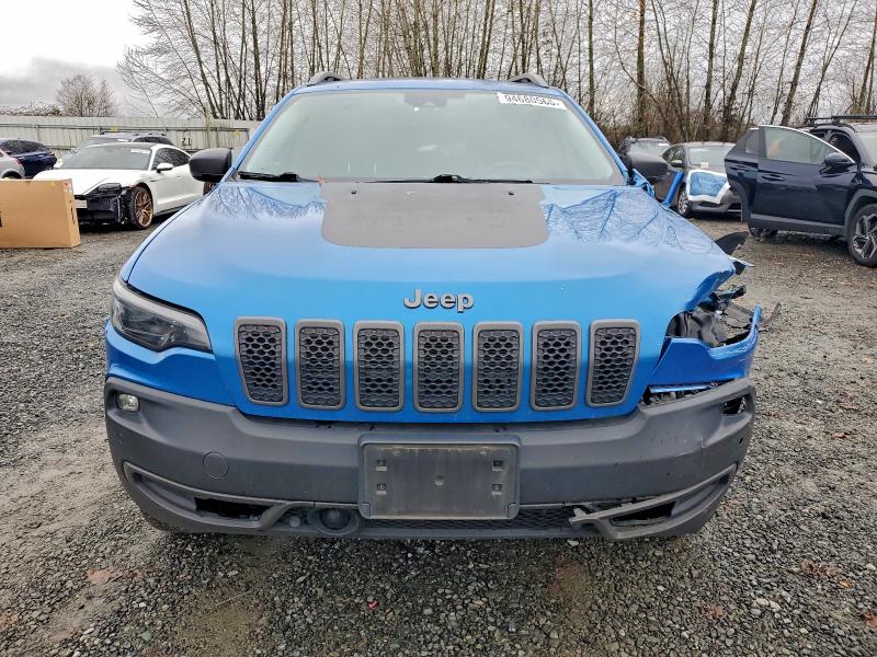 1C4PJMBX4KD114110 - 2019 JEEP CHEROKEE TRAILHAWK Синій фото 5