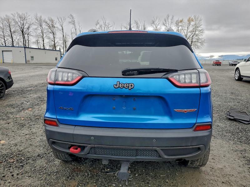 1C4PJMBX4KD114110 - 2019 JEEP CHEROKEE TRAILHAWK Синій фото 6