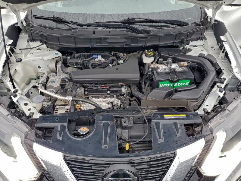 KNMAT2MVXKP500190 - 2019 NISSAN ROGUE S WHITE photo 12