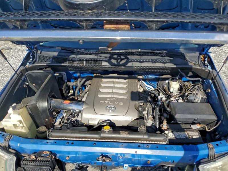 5TBBV54117S453022 - 2007 TOYOTA TUNDRA DOUBLE CAB SR5 BLUE photo 11