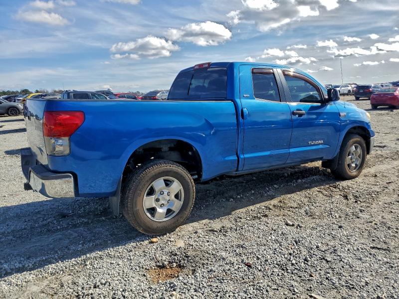 5TBBV54117S453022 - 2007 TOYOTA TUNDRA DOUBLE CAB SR5 BLUE photo 3