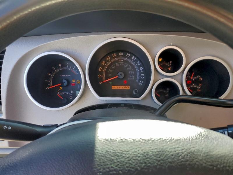 5TBBV54117S453022 - 2007 TOYOTA TUNDRA DOUBLE CAB SR5 BLUE photo 9