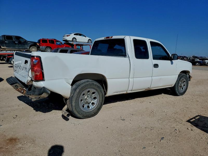 1GCEC19X47Z166949 - 2007 CHEVROLET SILVERADO C1500 CLASSIC WHITE photo 3