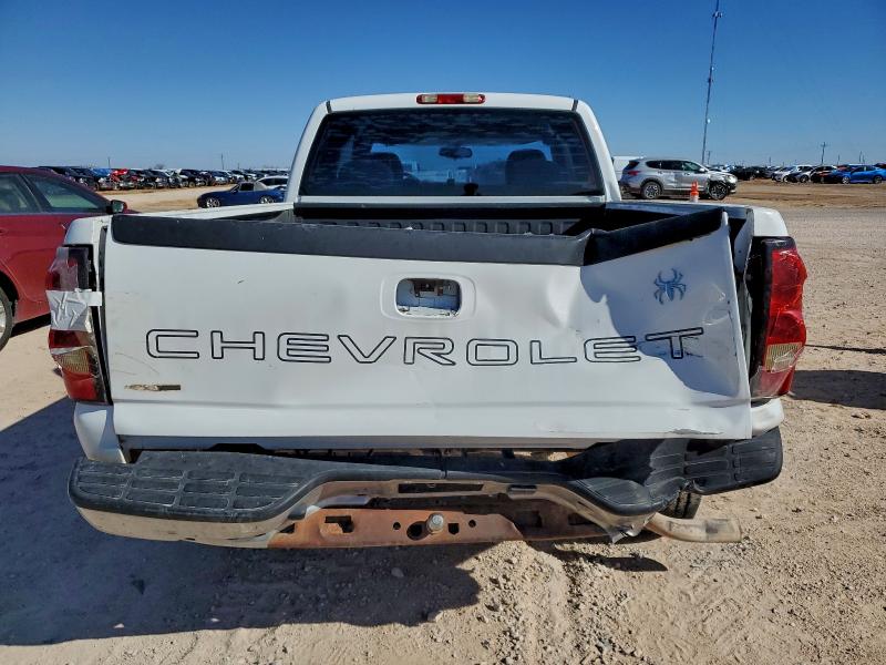 1GCEC19X47Z166949 - 2007 CHEVROLET SILVERADO C1500 CLASSIC WHITE photo 6