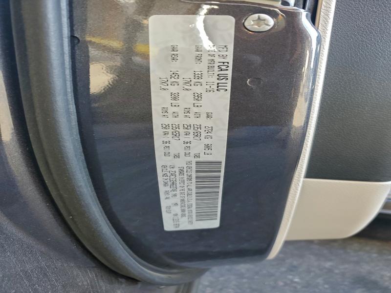 2C4RC1EG5HR622749 - 2017 CHRYSLER PACIFICA TOURING L PLUS GRAY photo 13