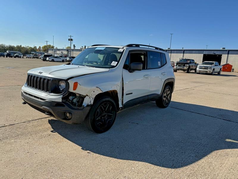 ZACNJBAB4LPL50466 - 2020 JEEP RENEGADE SPORT WHITE photo 2
