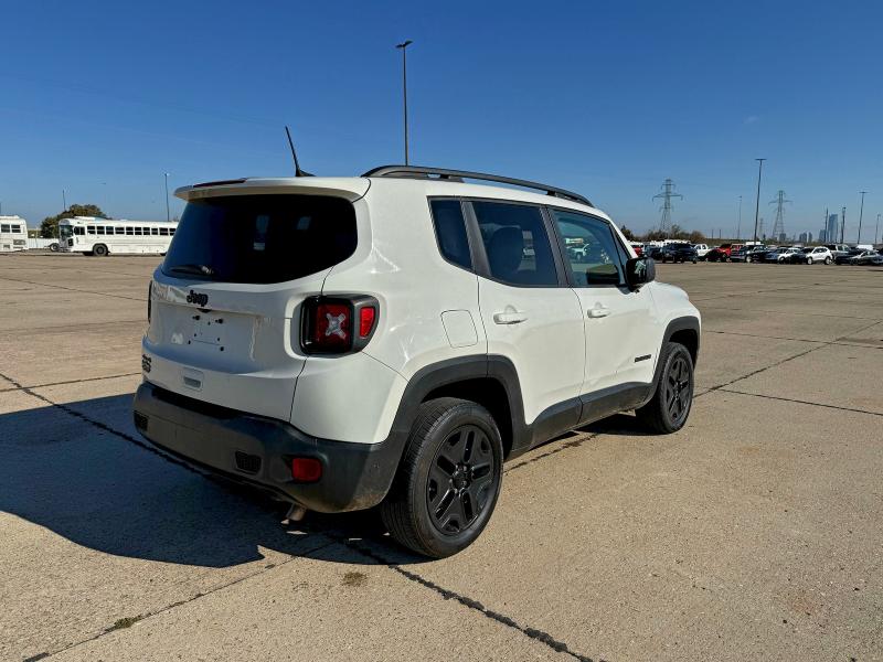 ZACNJBAB4LPL50466 - 2020 JEEP RENEGADE SPORT WHITE photo 4