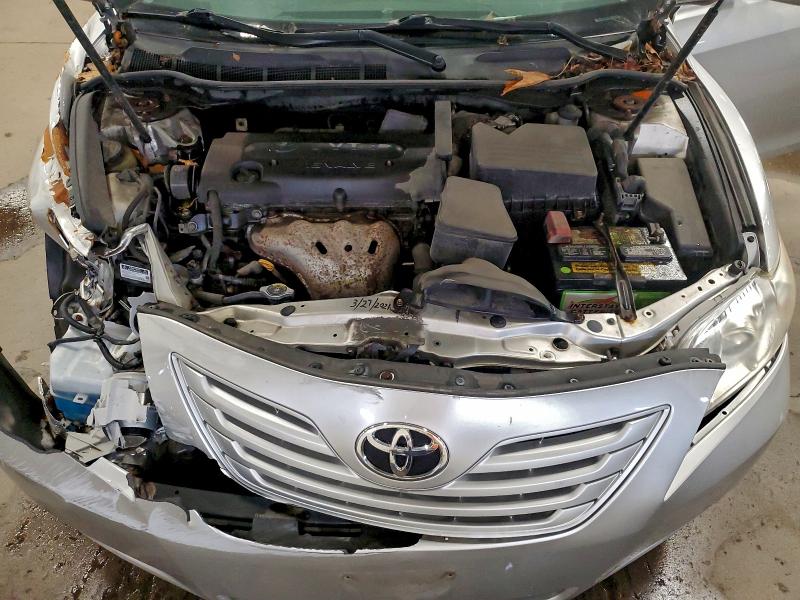 4T4BE46K09R122956 - 2009 TOYOTA CAMRY BASE SILVER photo 11
