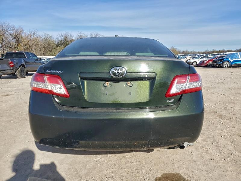 4T1BF3EK4BU721108 - 2011 TOYOTA CAMRY BASE GREEN photo 6