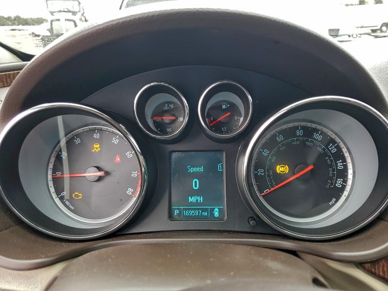 2G4GR5EK0C9156122 - 2012 BUICK REGAL WHITE photo 9