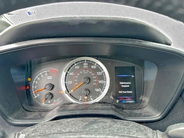 JTDS4MCE8MJ071703 - 2021 TOYOTA COROLLA SE 灰色 照片 8