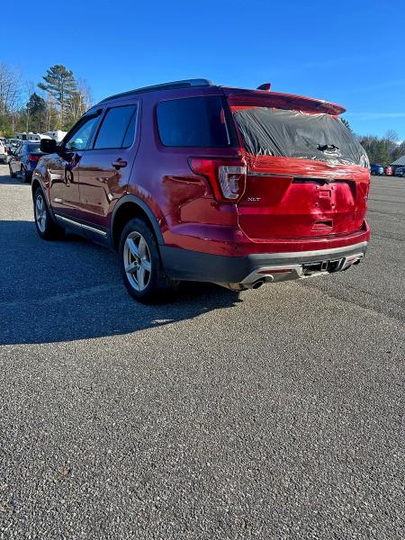 1FM5K8D87GGA31287 - 2016 FORD EXPLORER XLT RED photo 3