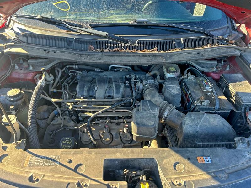 1FM5K8D87GGA31287 - 2016 FORD EXPLORER XLT RED photo 9