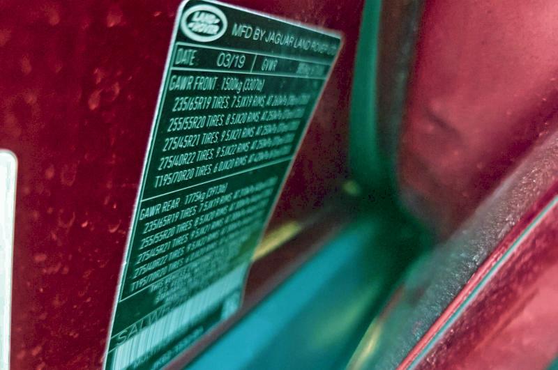 SALWR2RU3KA861258 - 2019 LAND ROVER RANGE ROVE HSE RED photo 10