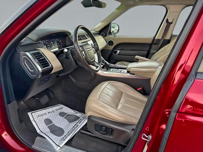 SALWR2RU3KA861258 - 2019 LAND ROVER RANGE ROVE HSE RED photo 5