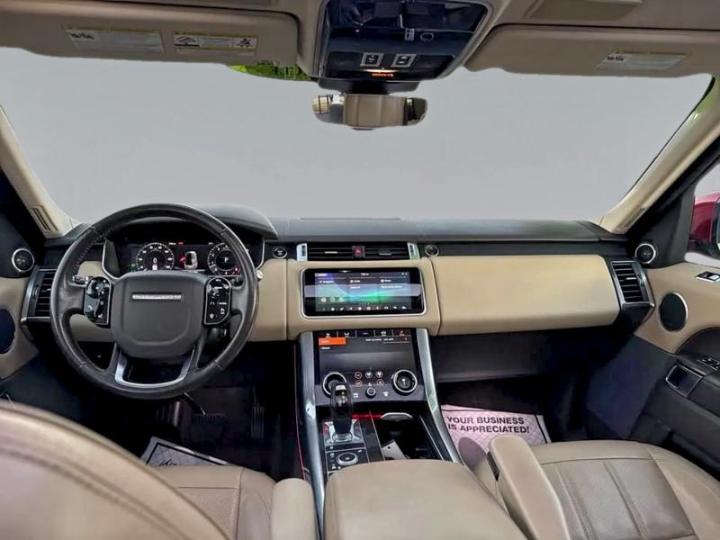 SALWR2RU3KA861258 - 2019 LAND ROVER RANGE ROVE HSE RED photo 9