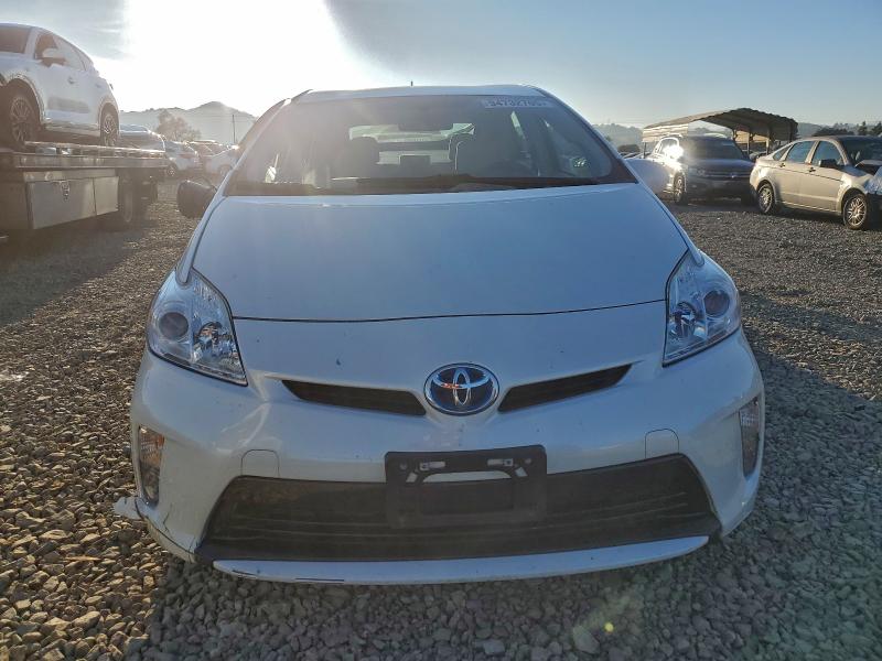 JTDKN3DUXF1903512 - 2015 TOYOTA PRIUS 白色 照片 5