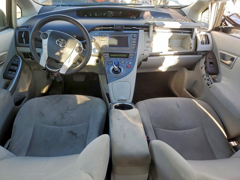 JTDKN3DUXF1903512 - 2015 TOYOTA PRIUS 白色 照片 8