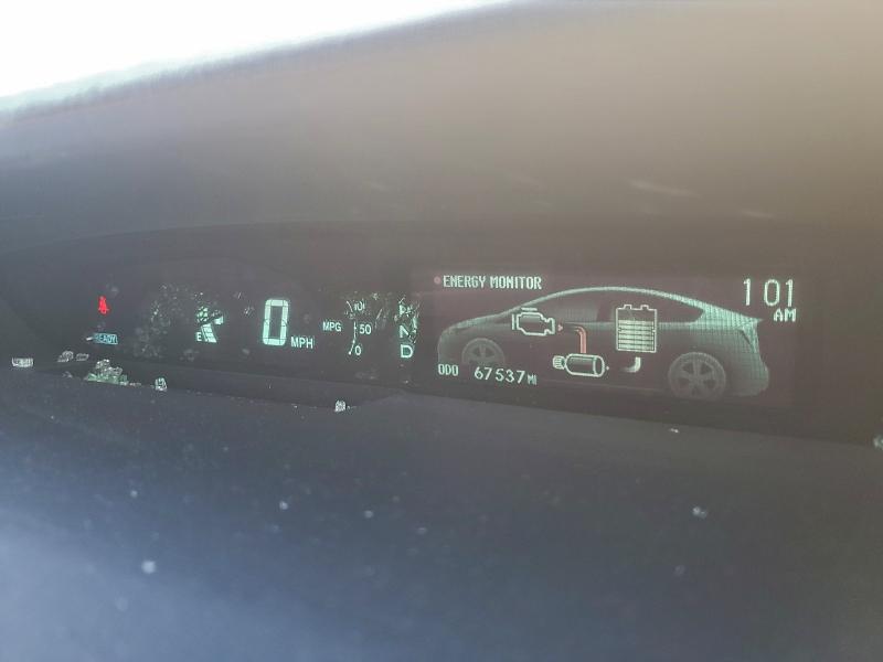 JTDKN3DUXF1903512 - 2015 TOYOTA PRIUS 白色 照片 9