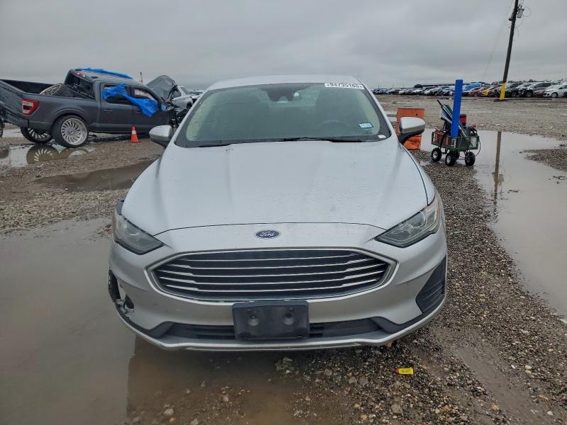 3FA6P0LU7KR170336 - 2019 FORD FUSION SE SILVER photo 5
