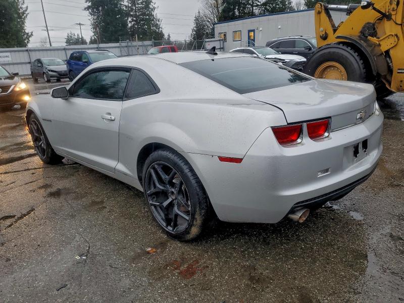 2G1FA1EV5A9184918 - 2010 CHEVROLET CAMARO LS SILVER photo 2