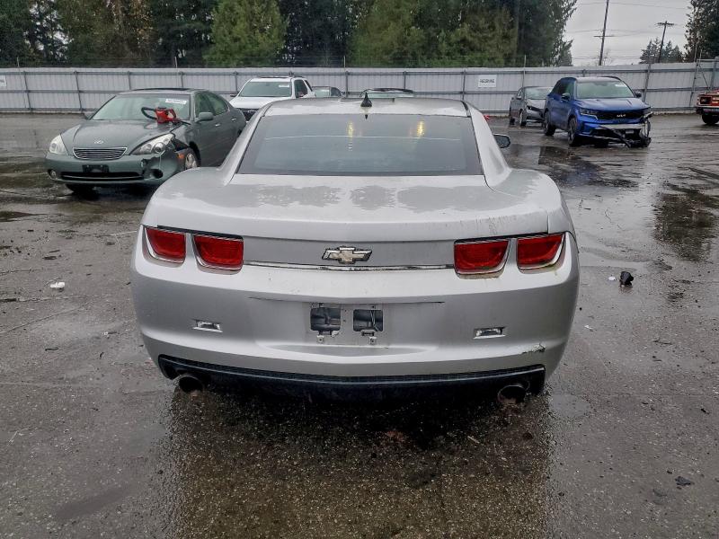2G1FA1EV5A9184918 - 2010 CHEVROLET CAMARO LS SILVER photo 6