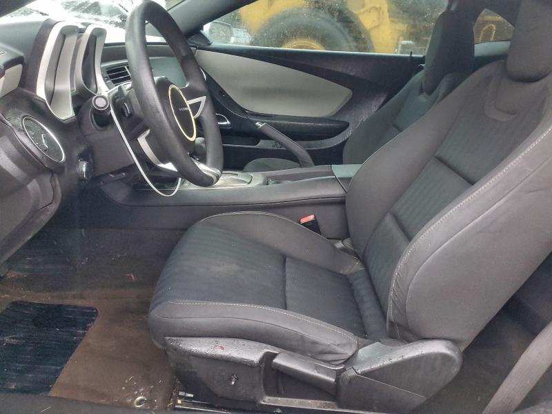 2G1FA1EV5A9184918 - 2010 CHEVROLET CAMARO LS SILVER photo 7