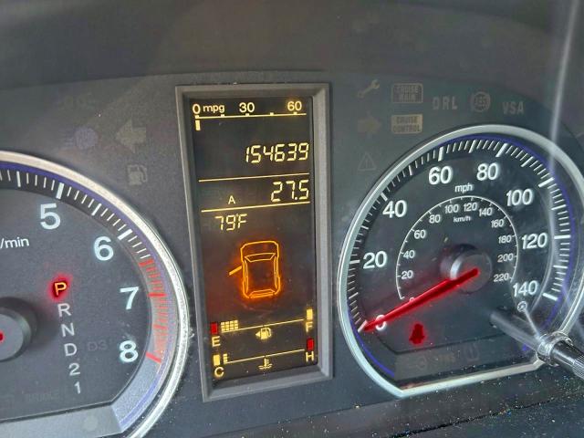 5J6RE38539L002051 - 2009 HONDA CR-V EX წითელი ფოტო 8